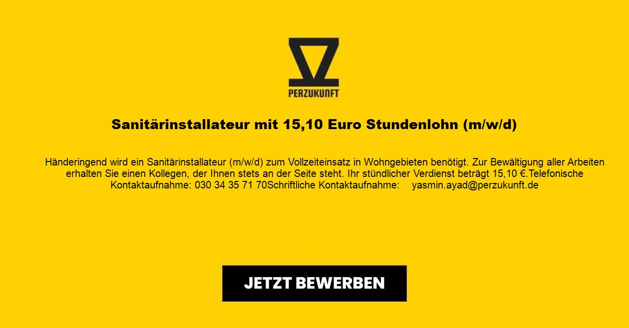 Sanitärinstallateur Hausmeister 32,62 € m/w/d Berlin Steglitz