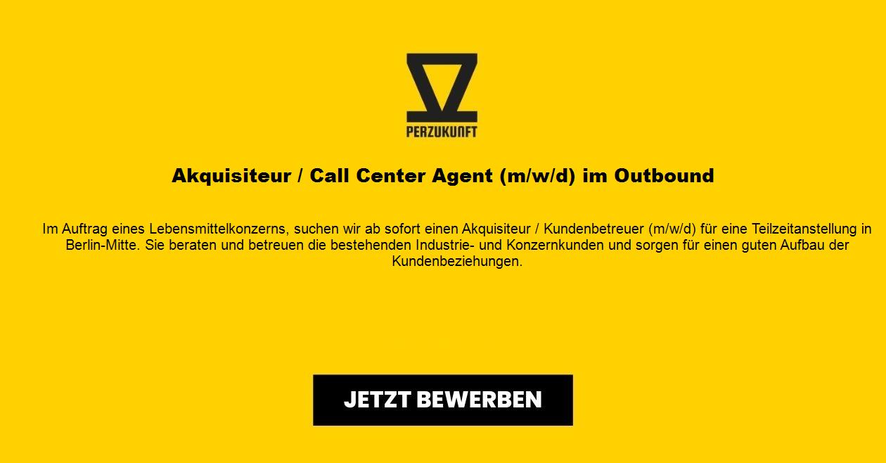 Akquisiteur / Call Center Agent (m/w/d) Outbound