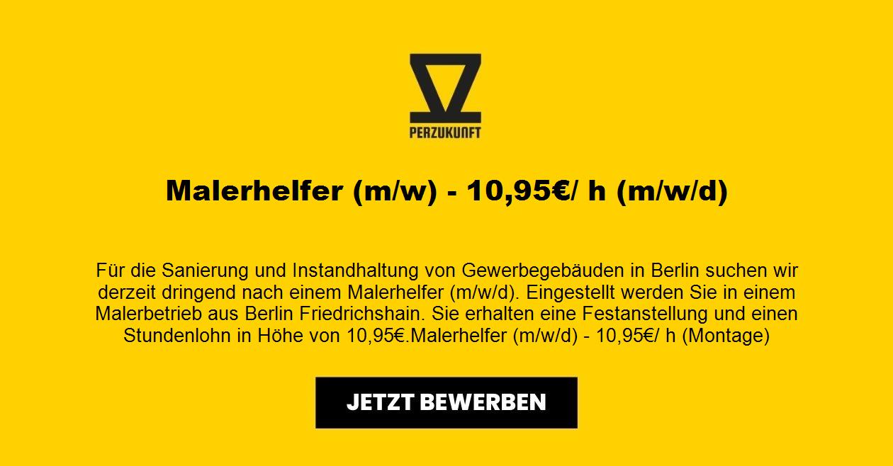 Malerhelfer - 21,64 EUR  (m/w/d)