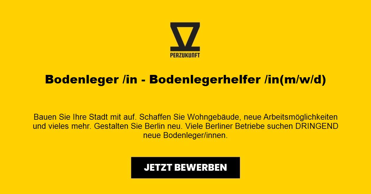 Bauhelfer/in (m/w/d) - für Bodenleger in Berlin gesucht