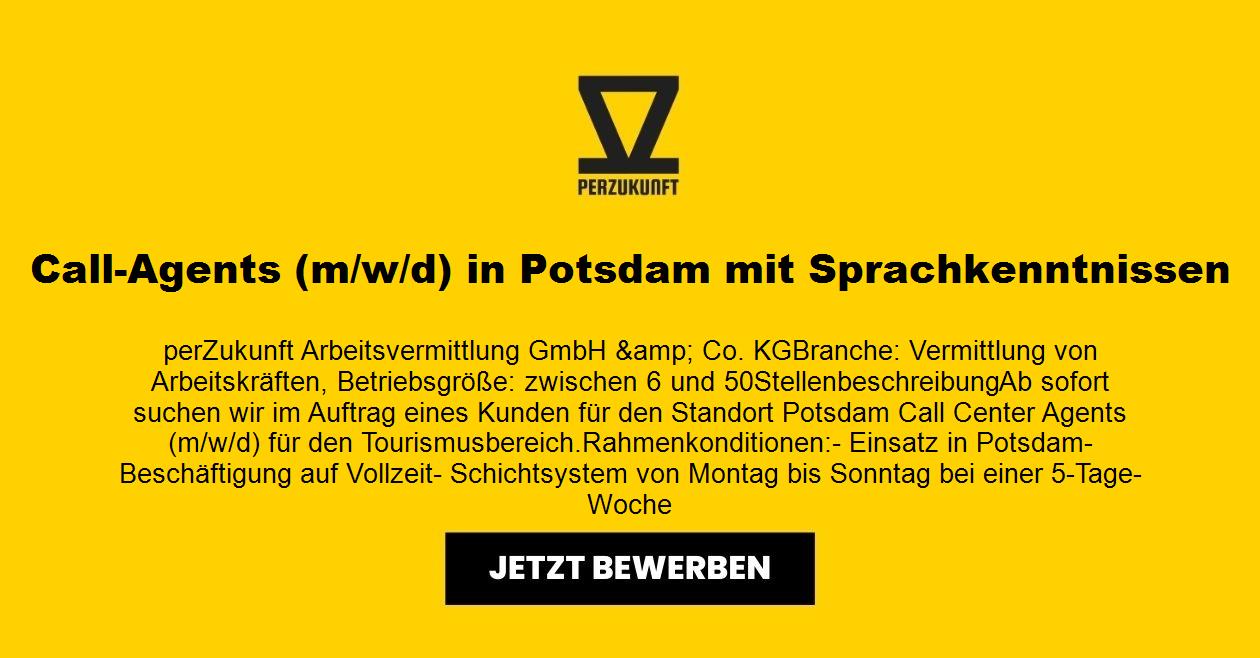 Call-Agents m/w/d in Potsdam mit Sprachkenntnissen