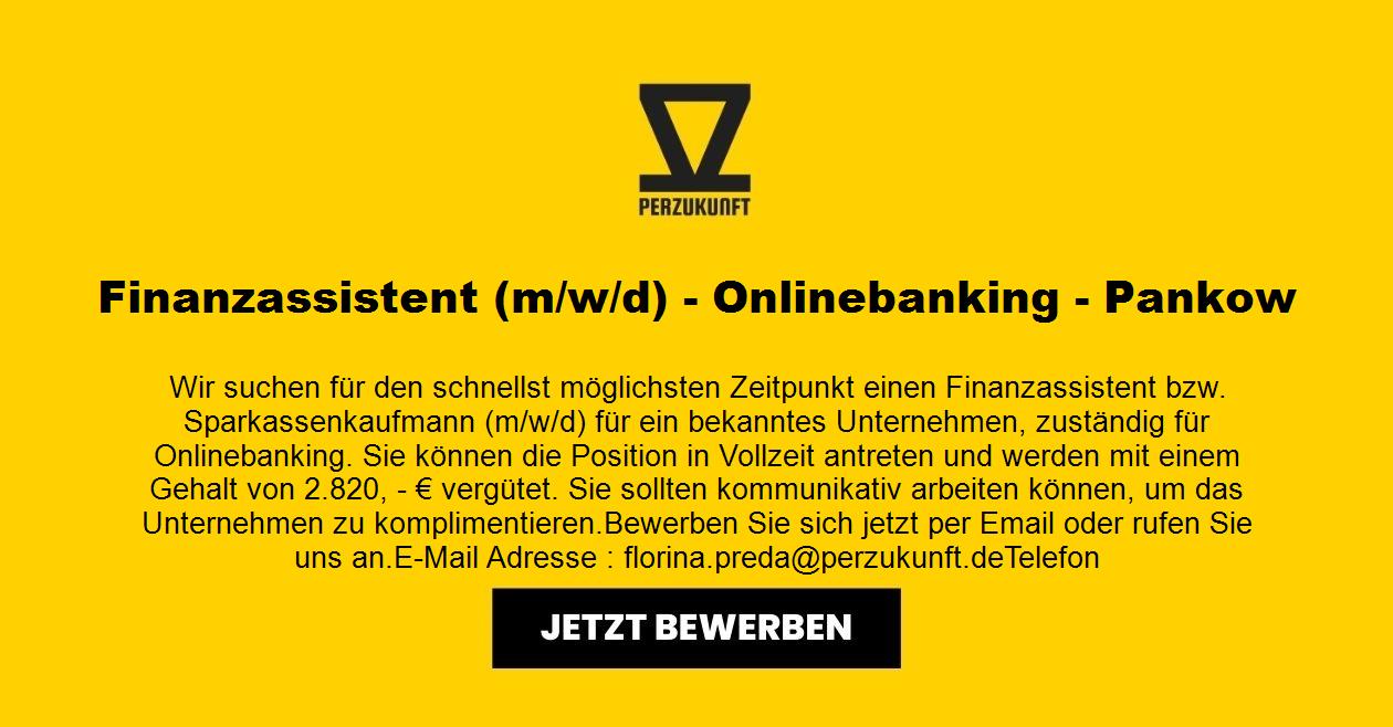 Finanzassistent (m/w/d) - Onlinebanking