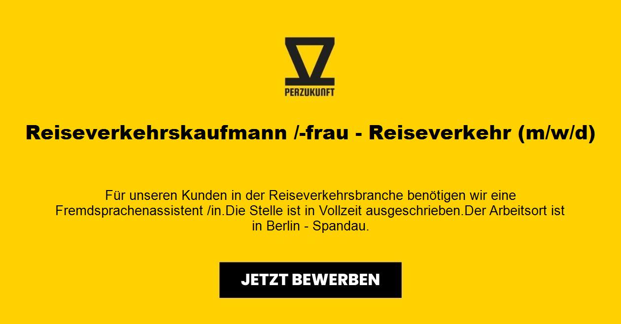 Reiseverkehrskaufmann /-frau - Reiseverkehr (m/w/d)