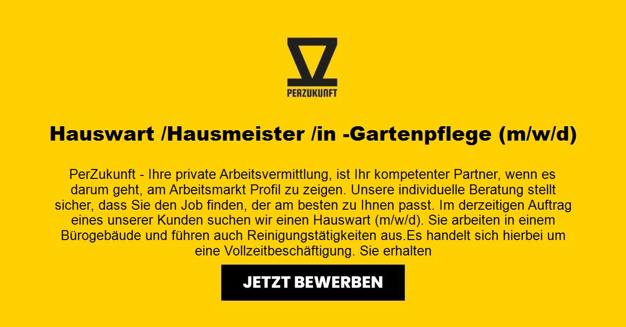 Hauswart / Hausmeister - Gartenpflege (m/w/d)