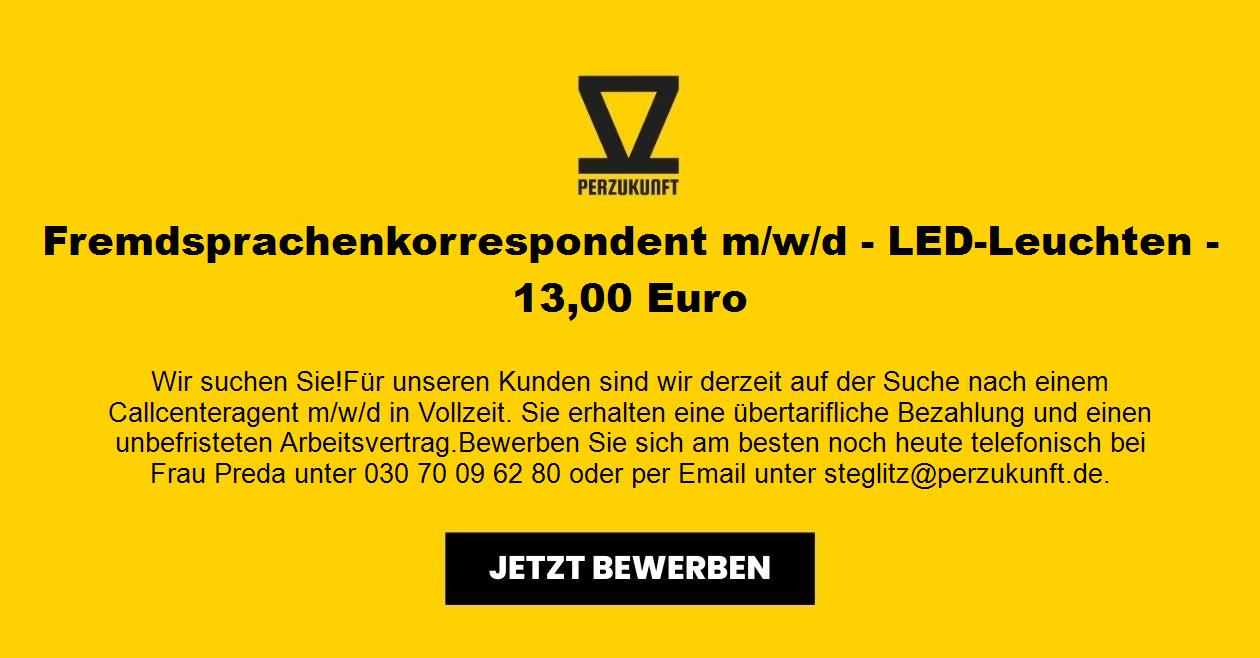 Fremdsprachenkorrespondent m/w/d - LED-Leuchten - 36,31 Euro