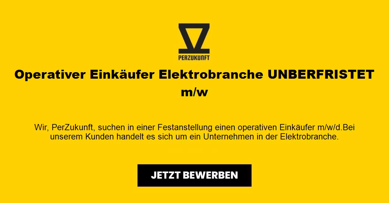 Operativer Einkäufer - Elektrobranche m/w/d in Vollzeit