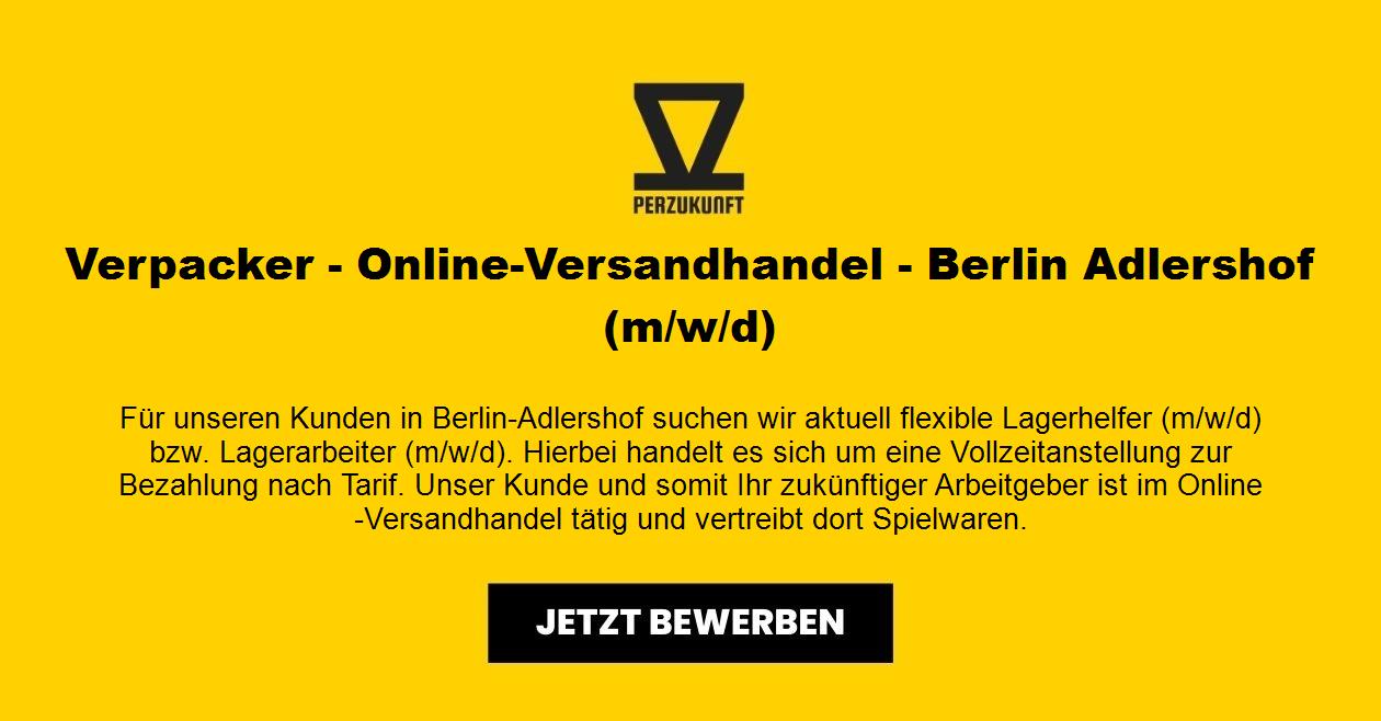 Verpacker - Online-Versandhandel m/w/d in Berlin Adlershof