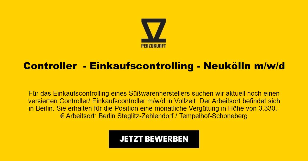 Controller  - Einkaufscontrolling (m/w/d) in Neukölln