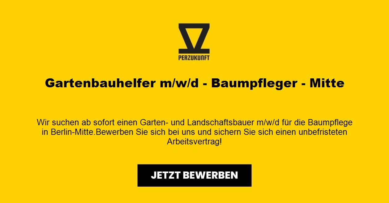 Gartenbauhelfer m/w/d - Baumpfleger - Mitte