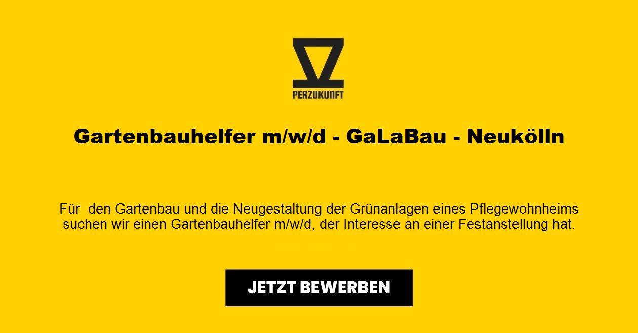 Gartenbauhelfer m/w/d - GaLaBau - Neukölln