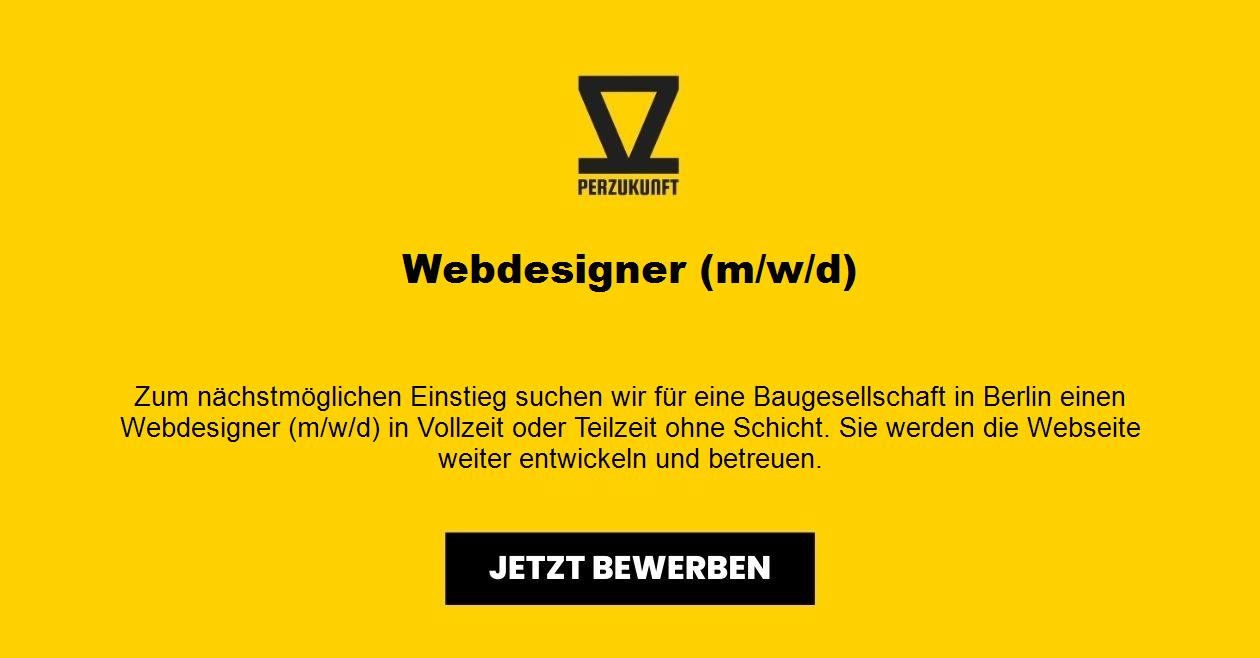 Webdesigner m/w/d