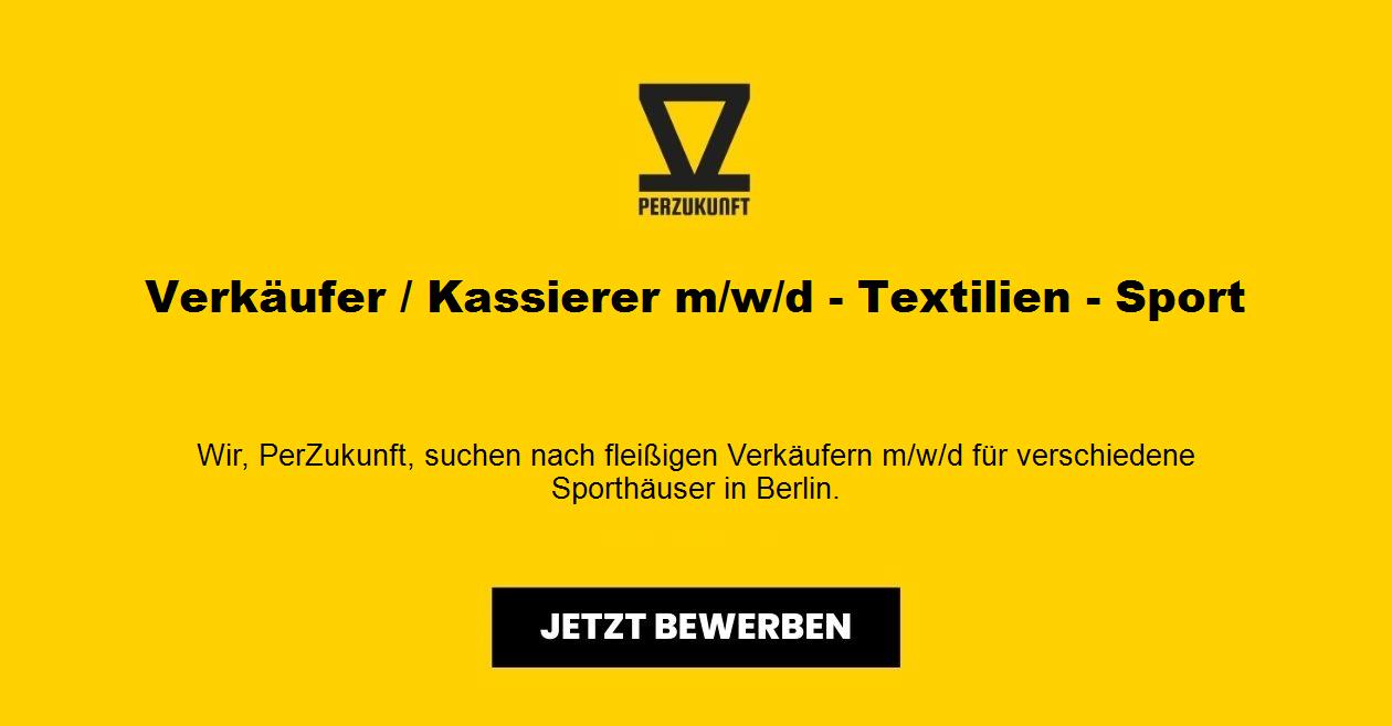 Verkäufer / Kassierer (m/w/d) - Textilien - Sport