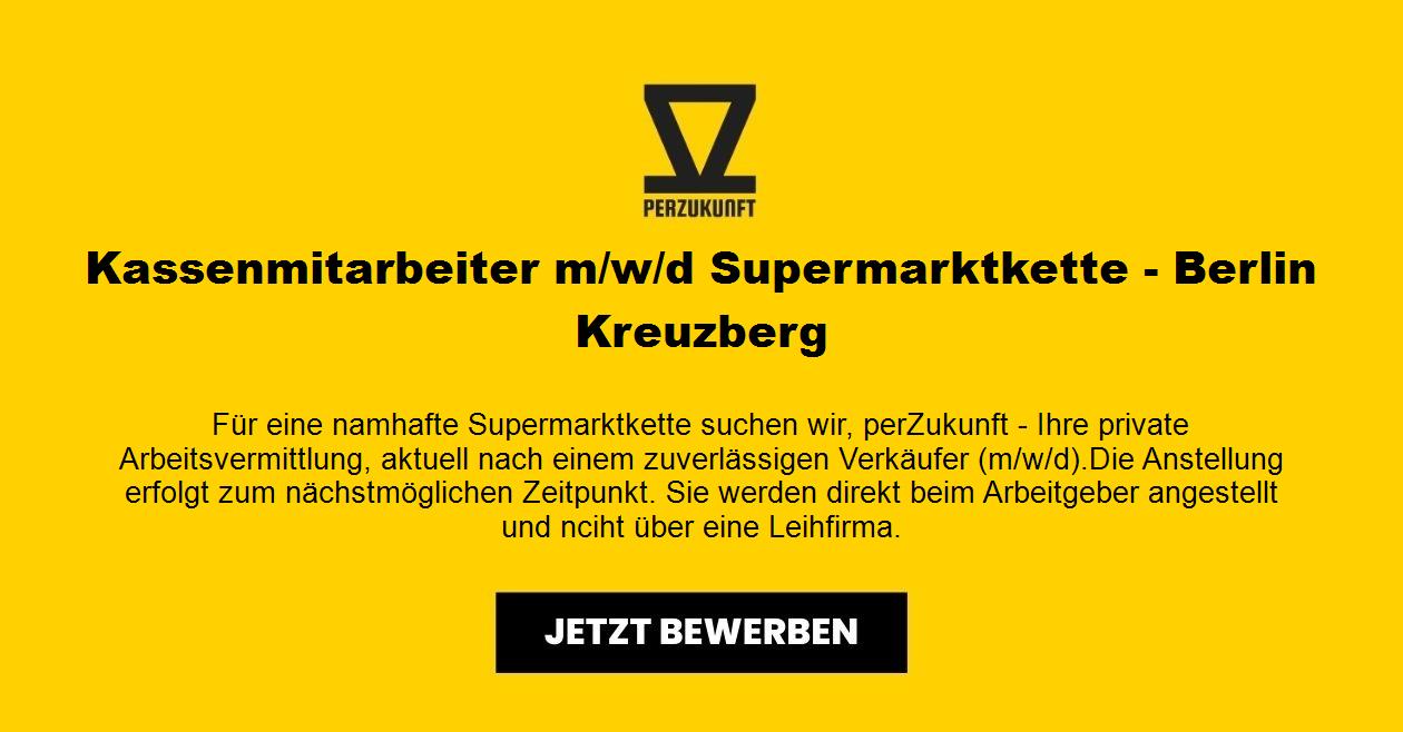 Kassenmitarbeiter m/w/d Supermarktkette - Berlin Kreuzberg