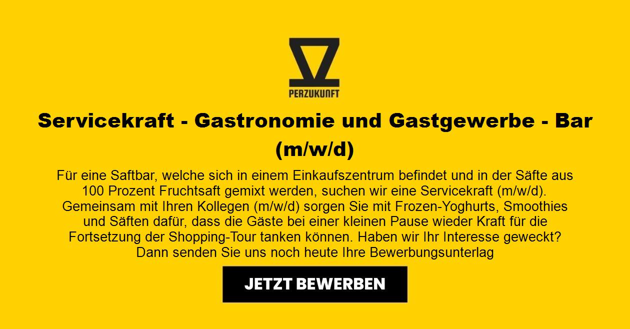 Servicekraft (m/w/d) - Gastronomie und Gastgewerbe - Bar