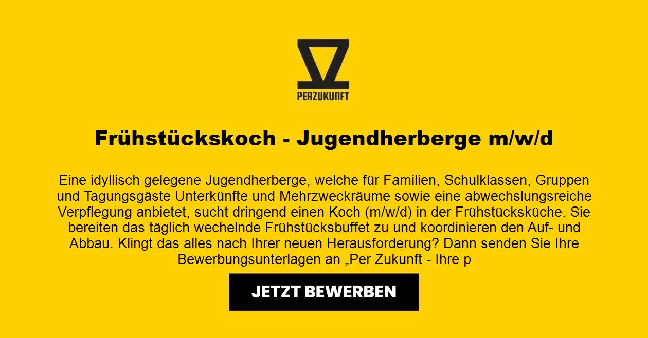 Frühstückskoch - Jugendherberge (m/w/d)
