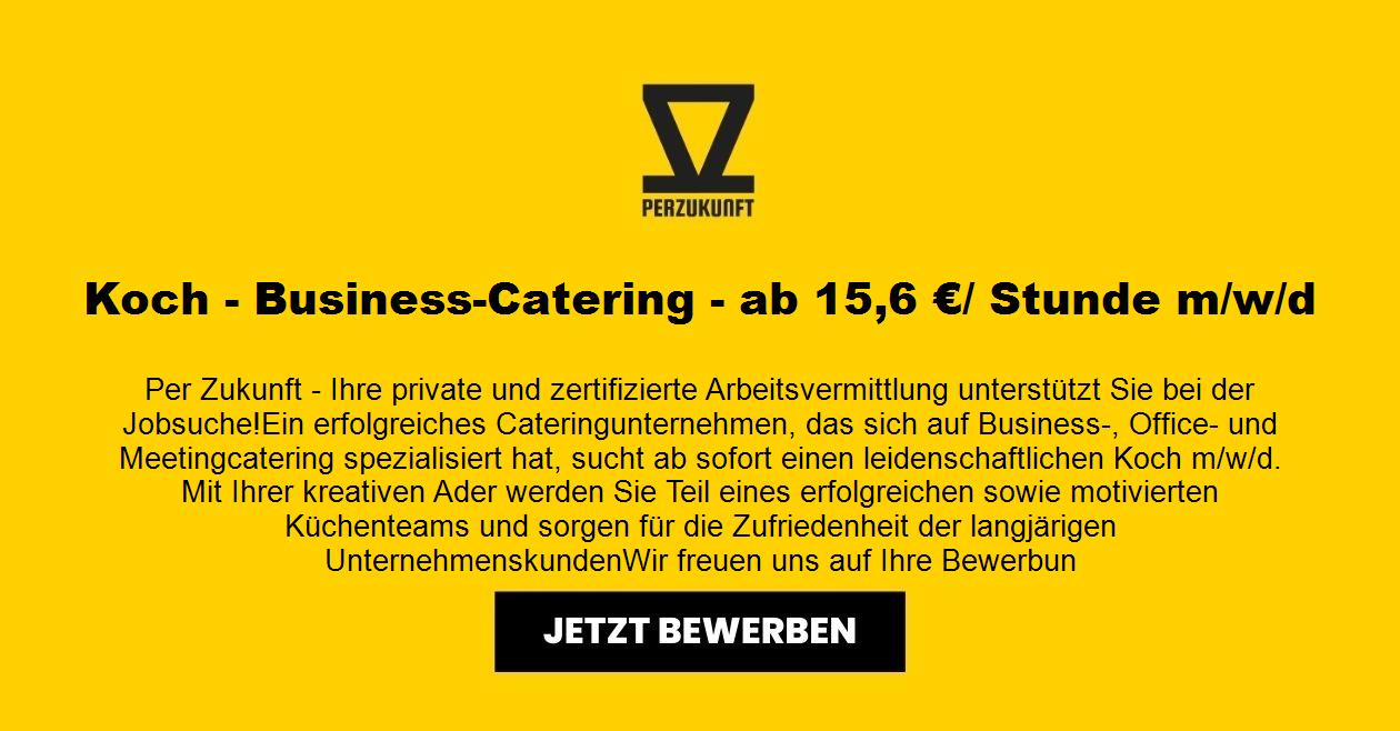 Koch - Business-Catering - ab 33,70 EUR/ Stunde m/w/d