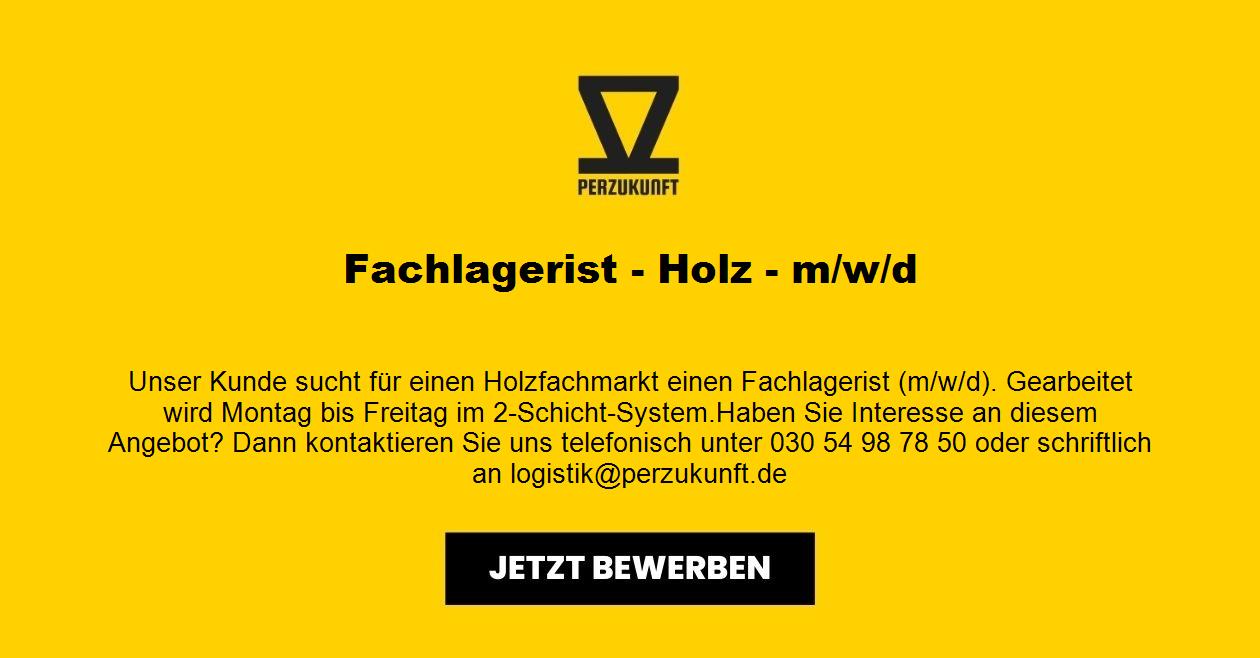 Fachlagerist m/w/d Holz