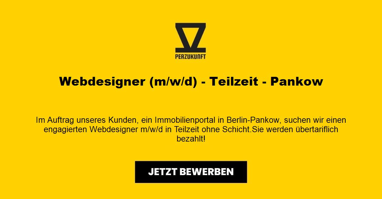 Webdesigner (m/w/d) - Teilzeit - Pankow