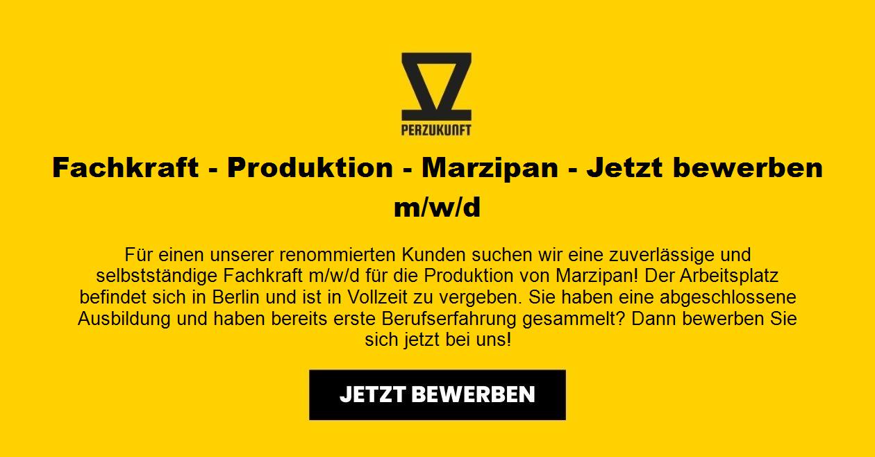 Fachkraft - Produktion - Marzipan m/w/d 13EUR