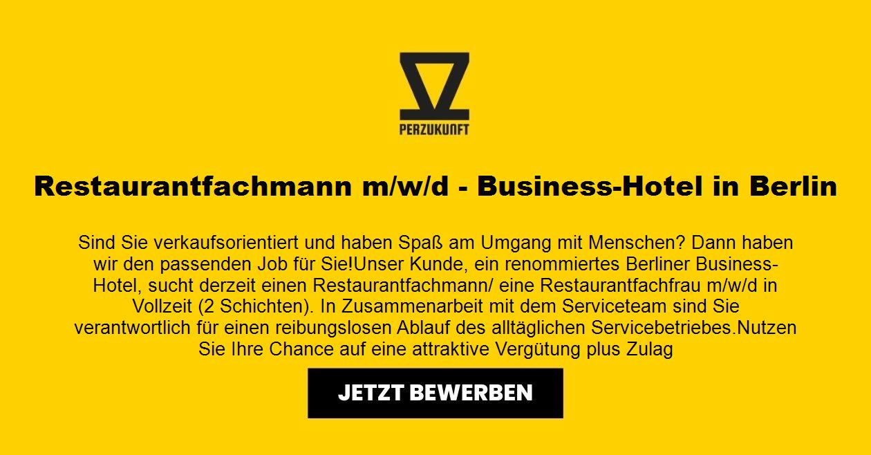 Restaurantfachmann m/w/d Business-Hotel