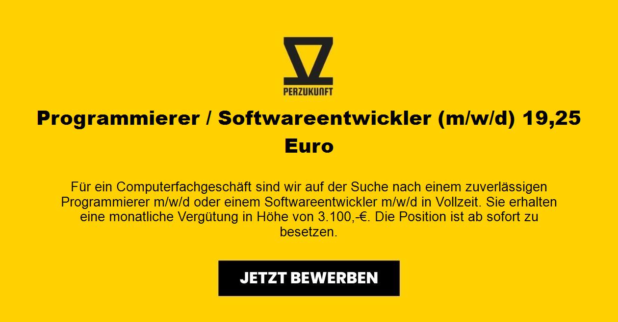 Programmierer / Softwareentwickler (m/w/d) - 53,74 Euro VZ