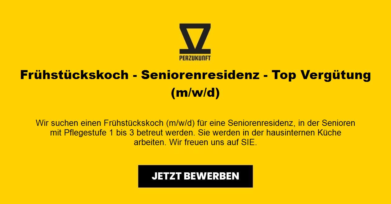Frühstückskoch m/w/d - Seniorenresidenz - Top Vergütung