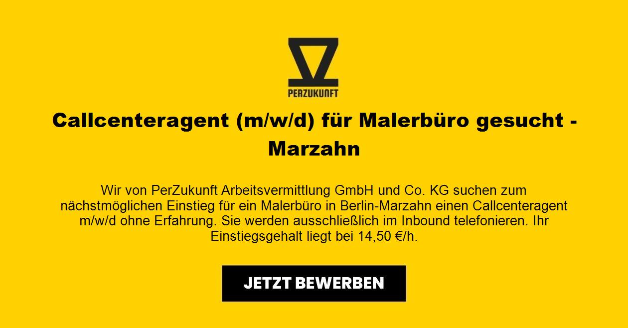 Callcenteragent (m/w/d) - Malerbüro  - Marzahn
