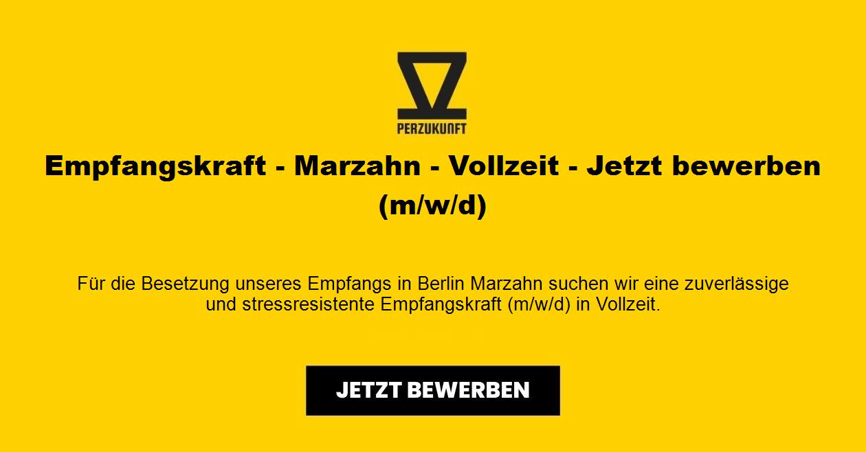 Empfangskraft - Marzahn - Vollzeit (m/w/d)