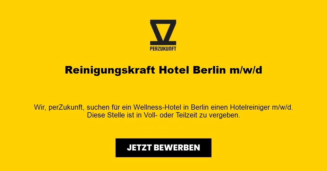Reinigungskraft in Berlin - Hotel m/w/d