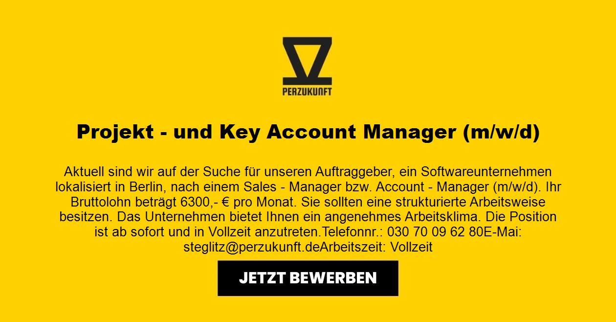 Projekt - und Key Account Manager m/w/d