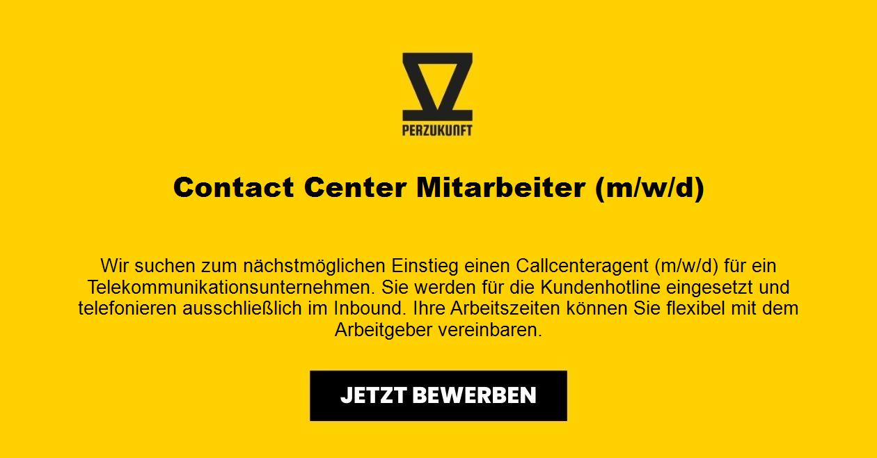 Contact Center Mitarbeiter (m/w/d) Telekommunikation