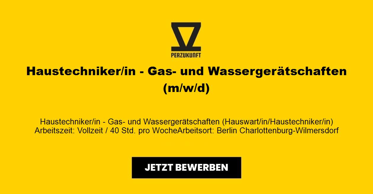 Haustechniker - Gas- und Wassergerätschaften m/w/d