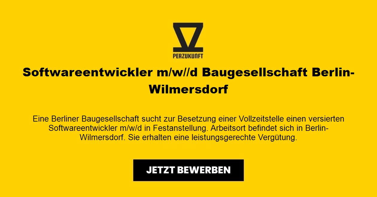 Softwareentwickler m/w/d Baugesellschaft - Wilmersdorf