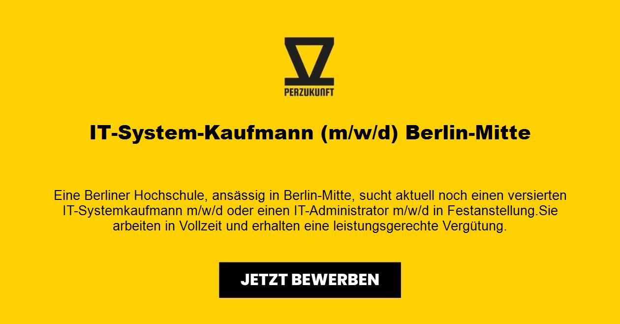 IT-System-Kaufmann (m/w/d) in Berlin-Mitte