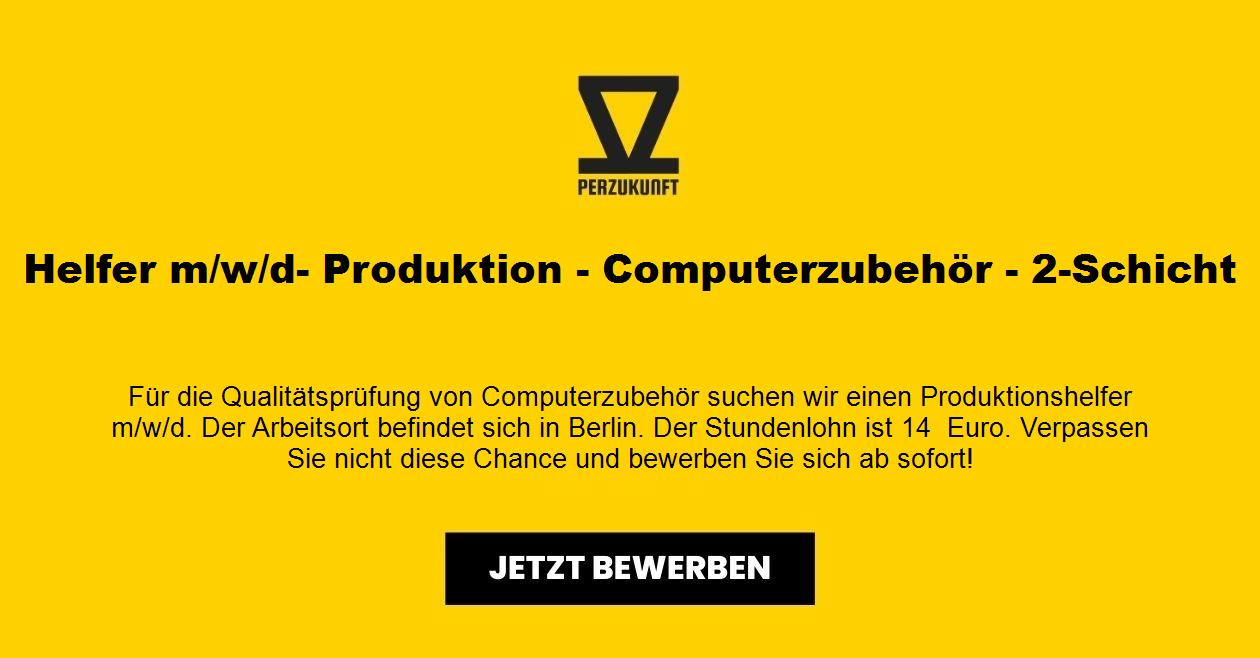 Produktion / Lagerhelfer m/w/d - Computerzubehör