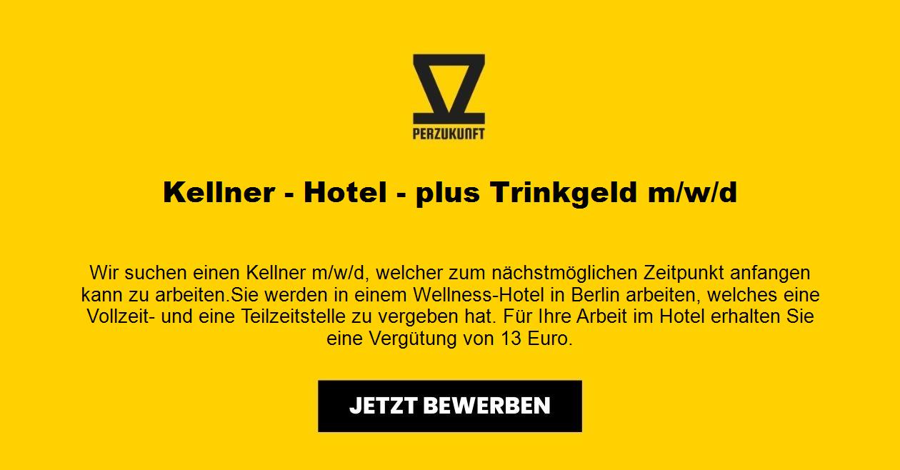 Kellner / Servicemitarber (m/w/d) - Wellness-Hotel ab 36,31 €