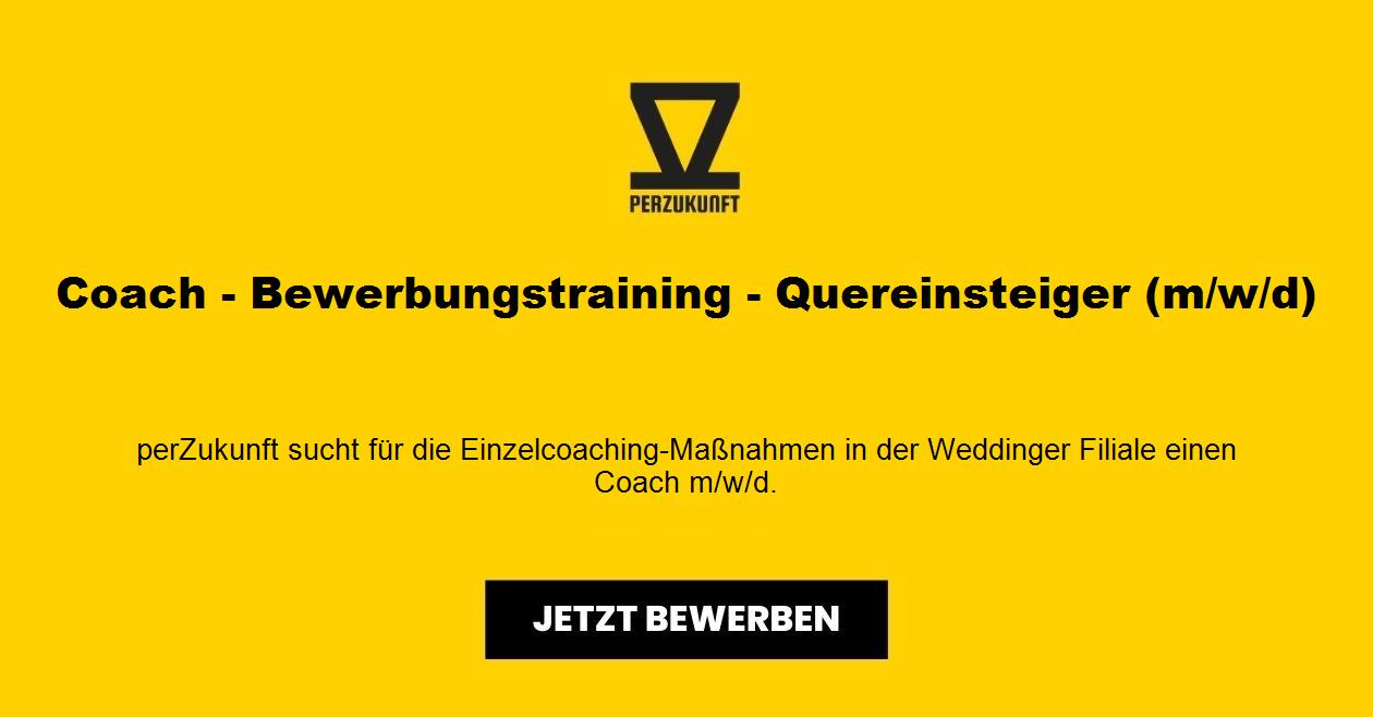 Coach - Bewerbungstraining - Quereinsteiger (m/w/d)