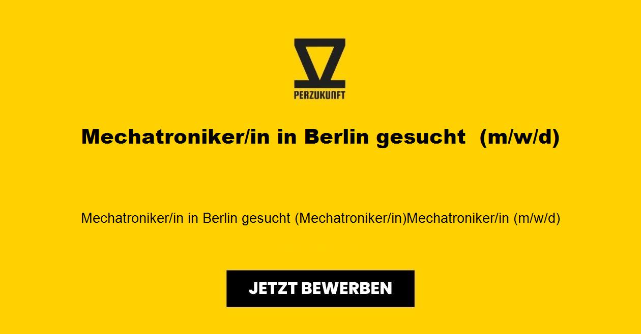 Mechatroniker (m/w/d) in Berlin Hellersdorf gesucht