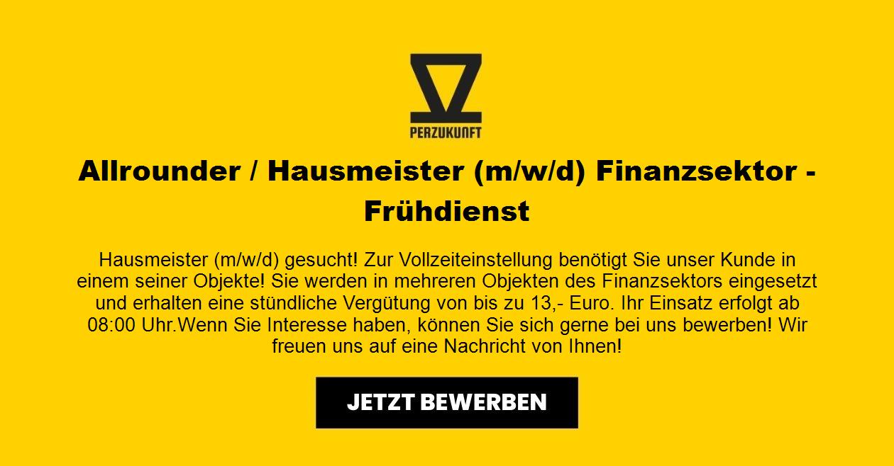 Haushandwerker / Hausmeister (m/w/d) Finanzsektor