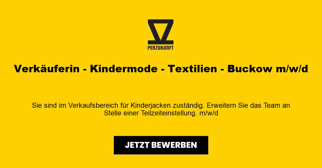 Verkäuferin - Kindermode - Textilien - Buckow m/w/d