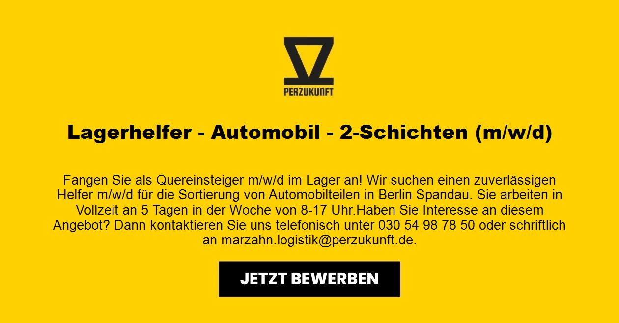 Lagerhelfer - Automobil (m/w/d)