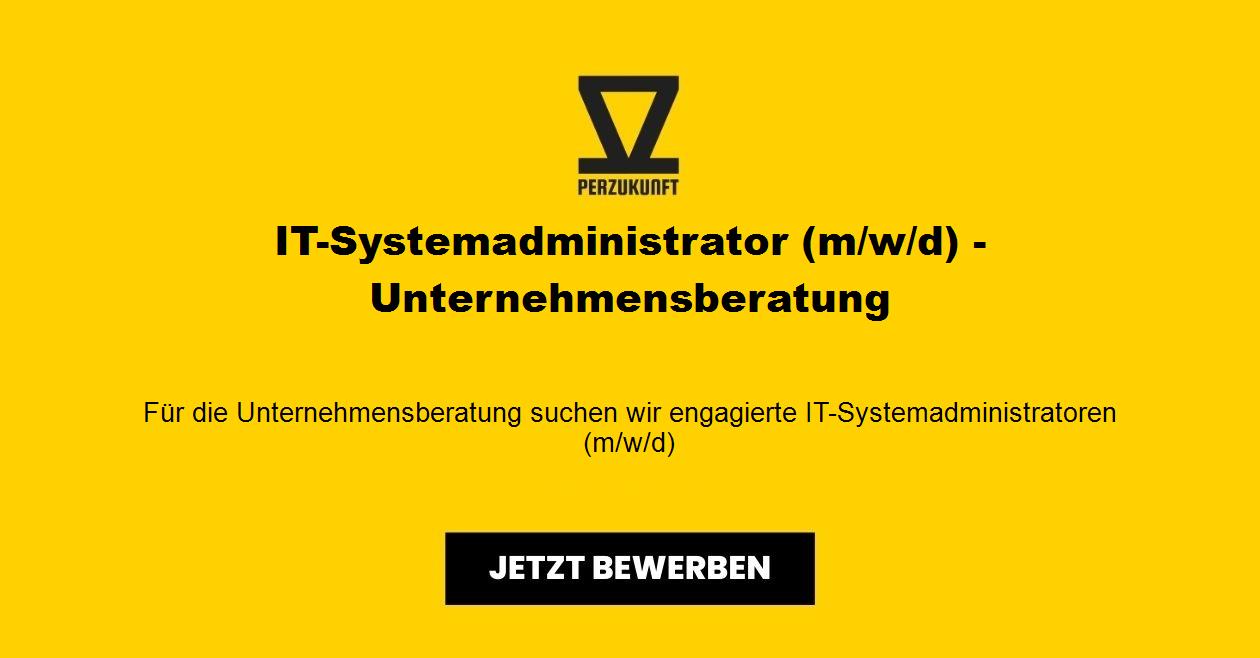 IT-Systemadministrator (m/w/d) - Unternehmensberatung