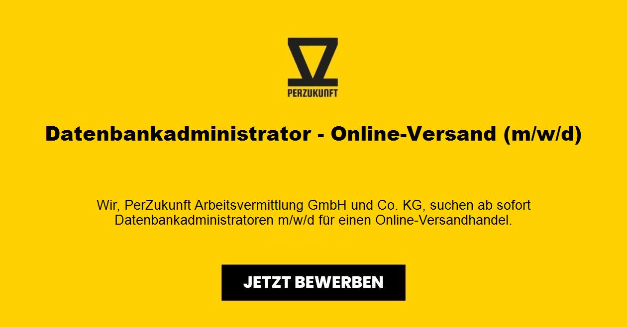 Datenbankadministrator - Online-Versand m/w/d