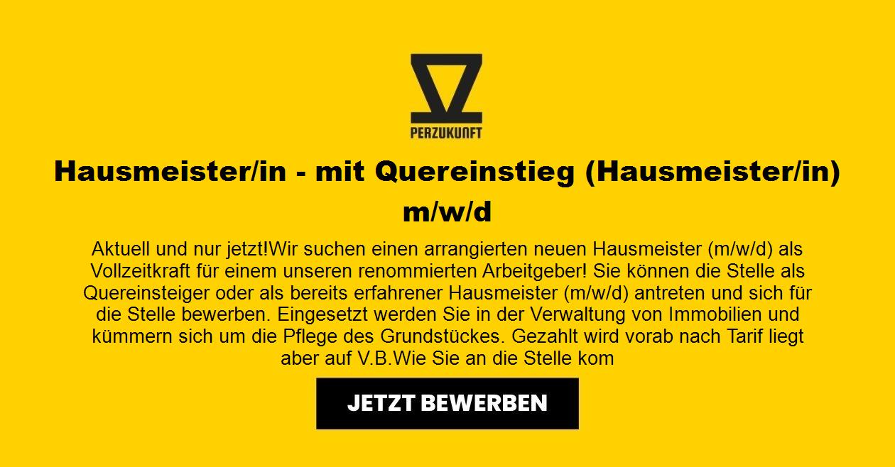 Hausmeister /in - mit Quereinstieg m/w/d