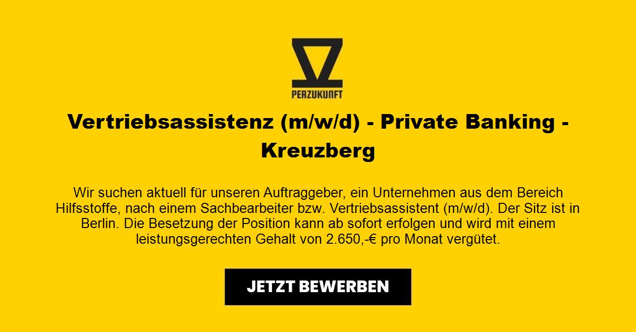 Vertriebsassistenz m/w/d - Private Banking - Kreuzberg