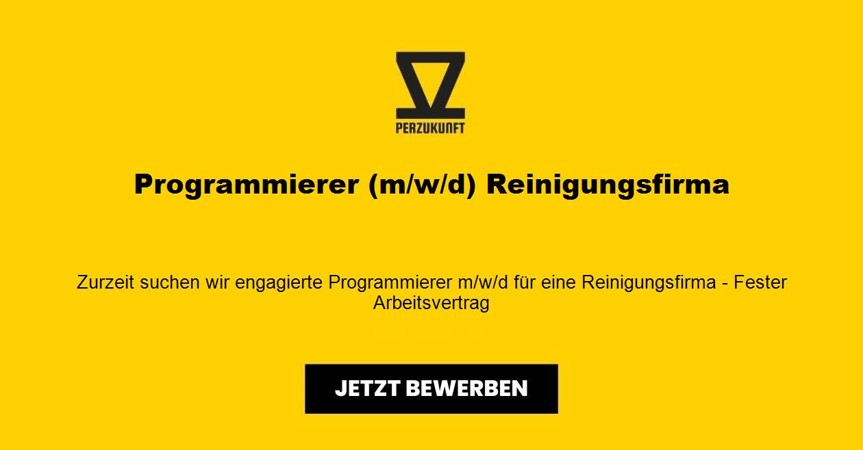 Programmierer (m/w/d) - Reinigungsfirma