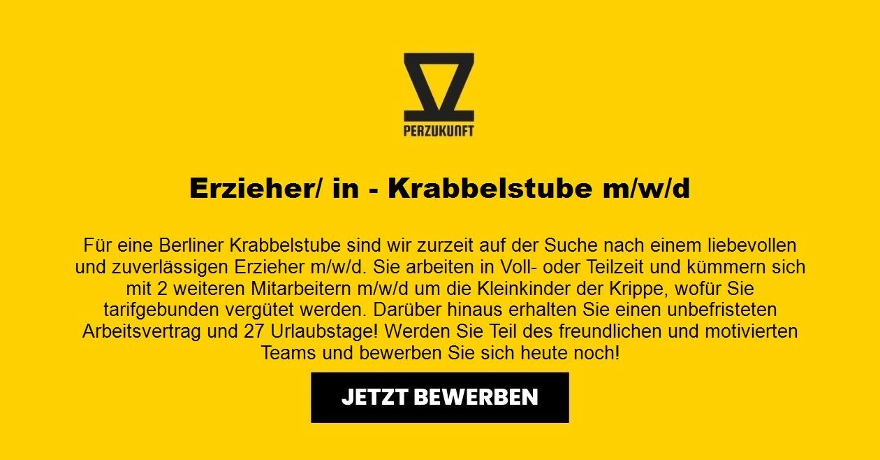 Erzieher - Krabbelstube / Kita in Vollzeit m/w/d