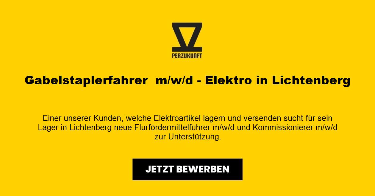 Gabelstaplerfahrer (m/w/d) - Elektro in Lichtenberg