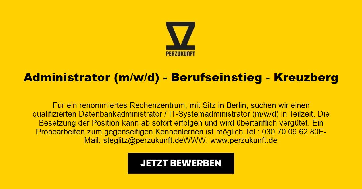Administrator (m/w/d) - Berufseinstieg - Kreuzberg