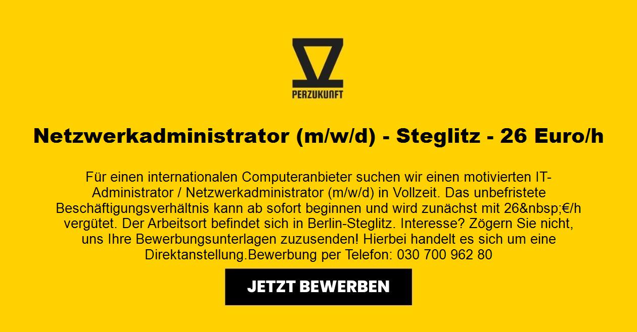 Netzwerkadministrator (m/w/d) - Steglitz